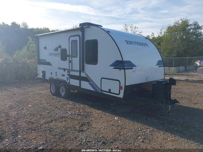 2026 GULFSTREAM STREAM ENVISION SVT 21QBS TRAVEL TRAILER | 1NL1G2226T7069856 | UPCARS