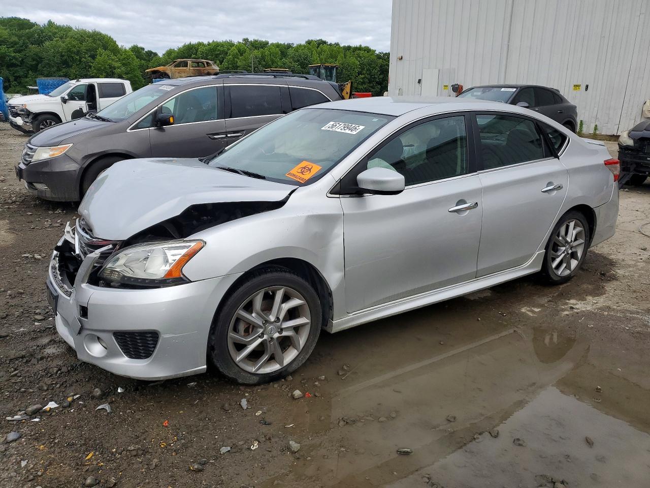 2013 NISSAN SENTRA S | 3N1AB7AP1DL734404 | UPCARS