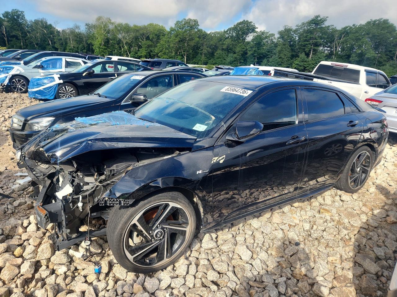 2022 HYUNDAI ELANTRA N LINE | KMHLR4AF3NU236988 | UPCARS