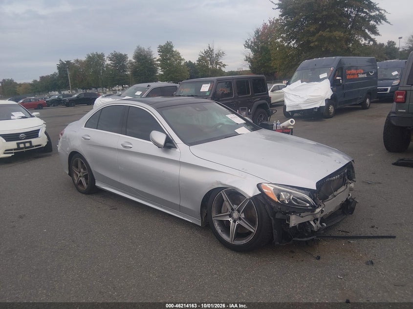 2016 MERCEDES-BENZ C 300 SPORT 4MATIC | 55SWF4KB6GU133421 | UPCARS