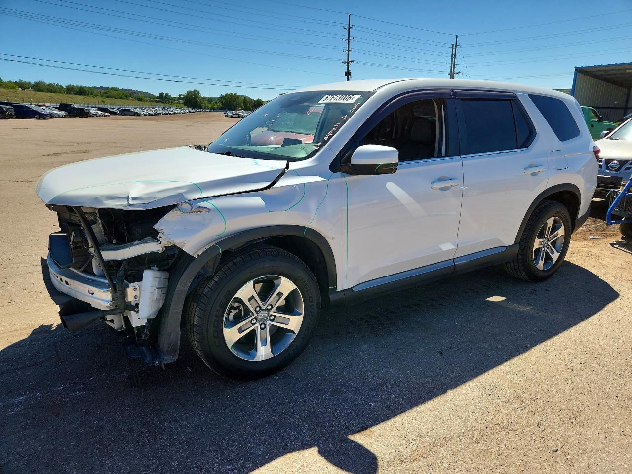 2023 HONDA PILOT EXL | 5FNYG1H52PB025000 | UPCARS