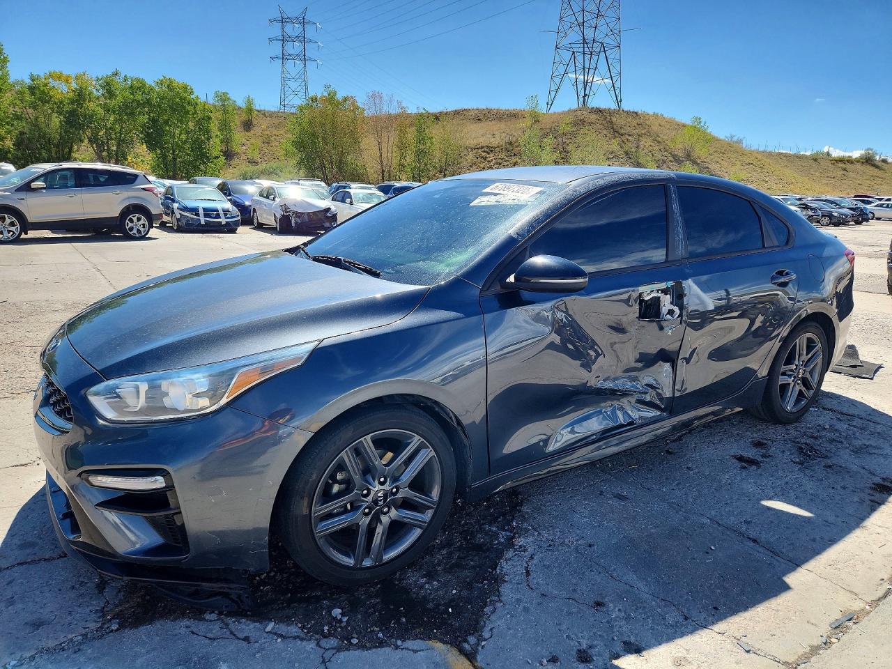 2021 KIA FORTE GT LINE | 3KPF34AD5ME268422 | UPCARS