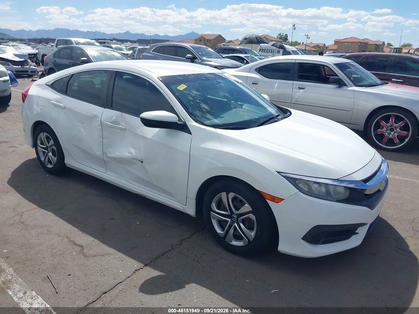 2017 HONDA CIVIC LX | 19XFC2F55HE012857 | UPCARS