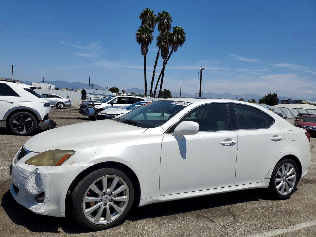 2008 LEXUS IS BASE | JTHBK262485056737 | UPCARS