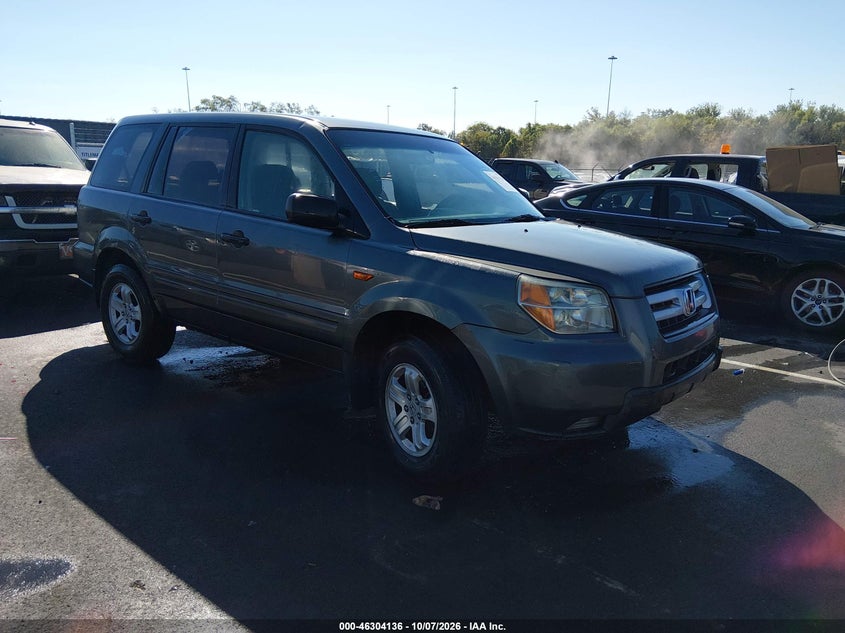2007 HONDA PILOT LX | 5FNYF281X7B003042 | UPCARS