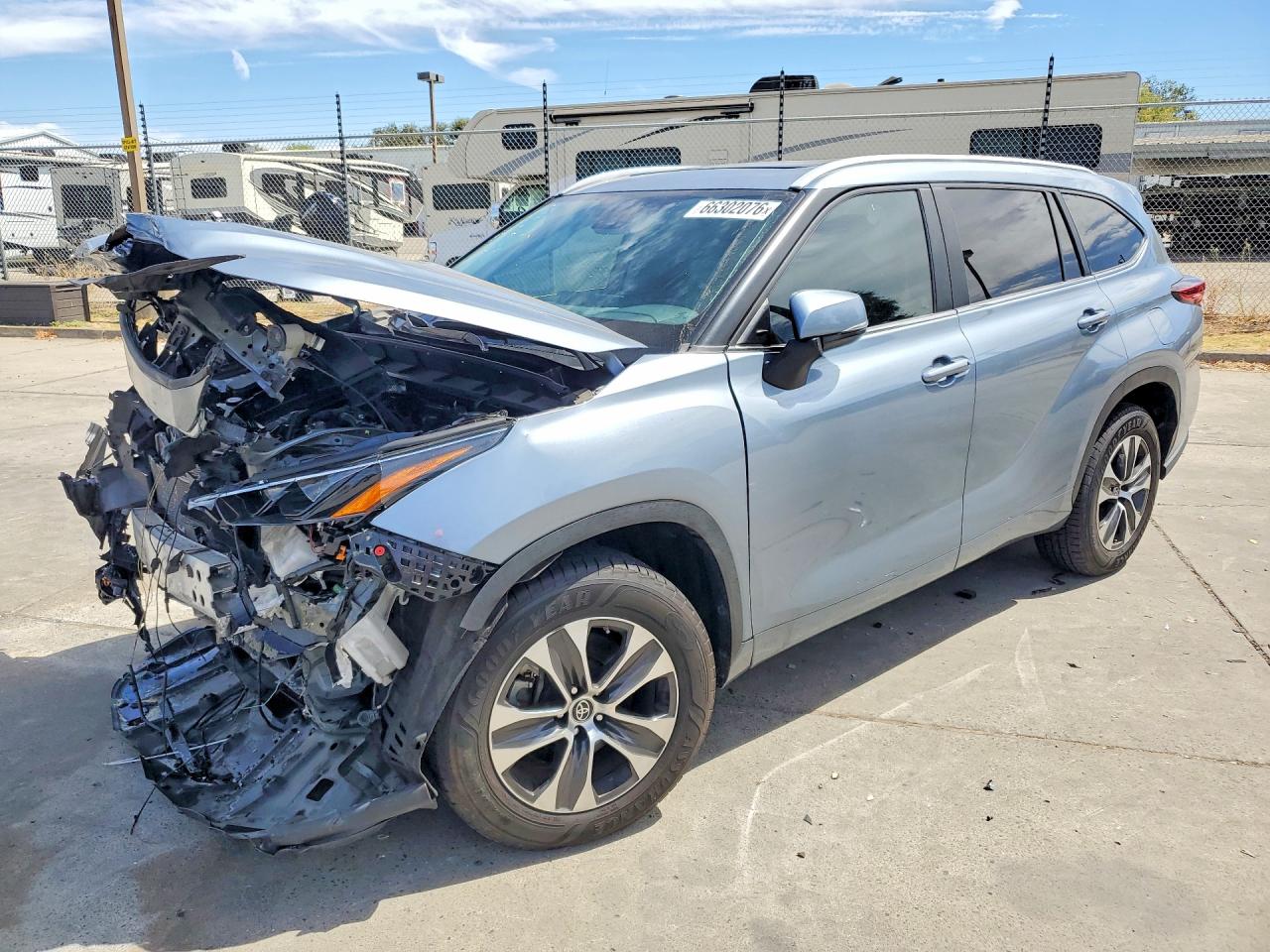 2023 TOYOTA HIGHLANDER XLE | 5TDKDRAH2PS002264 | UPCARS
