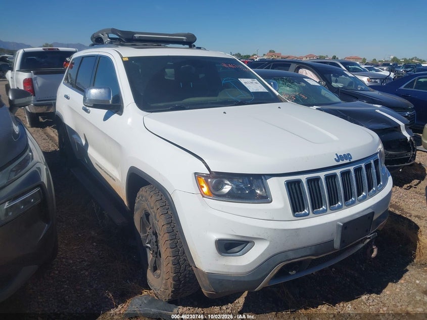 2014 JEEP GRAND CHEROKEE LIMITED | 1C4RJFBG7EC571377 | UPCARS