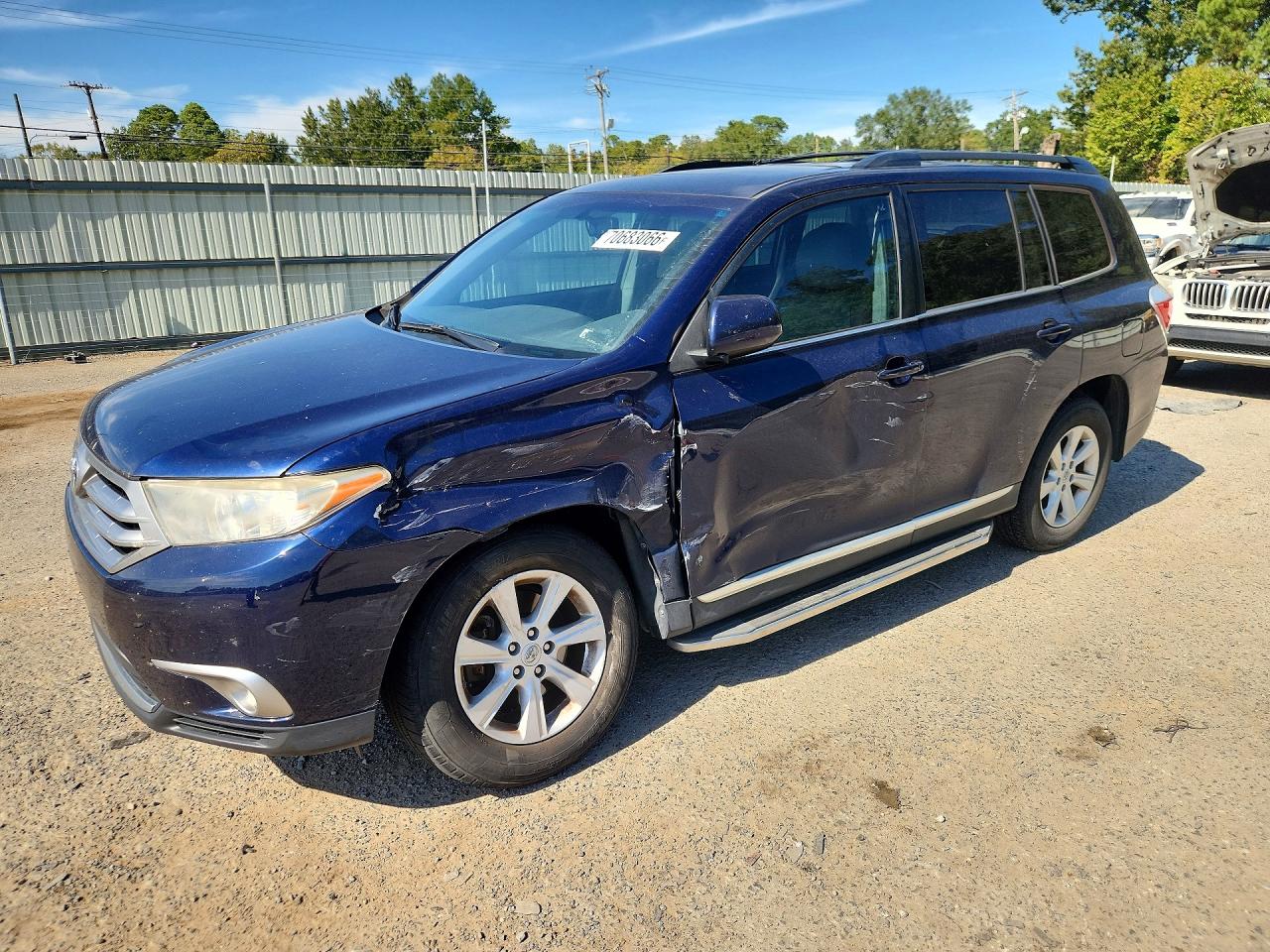 2013 TOYOTA HIGHLANDER SE | 5TDZK3EH3DS141178 | UPCARS