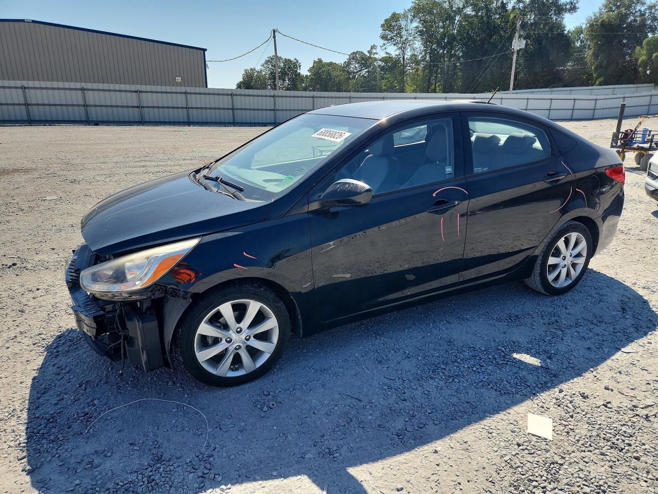 2014 HYUNDAI ACCENT GLS | KMHCU4AE2EU767993 | UPCARS