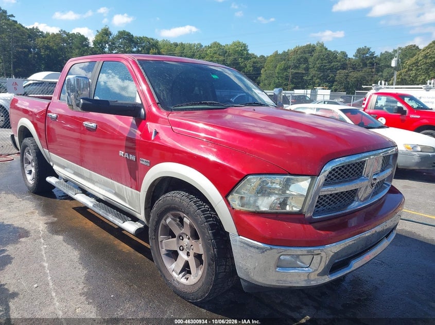 2010 DODGE RAM 1500 LARAMIE | 1D7RV1CT3AS215517 | UPCARS