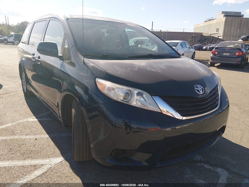 2012 TOYOTA SIENNA LE V6 8 PASSENGER | 5TDKK3DCXCS253286 | UPCARS