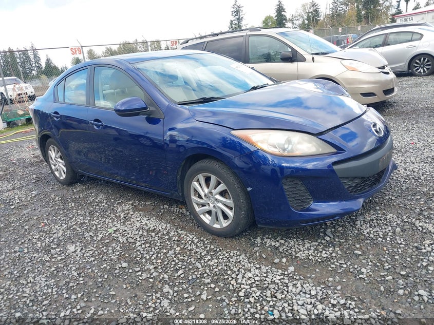 2012 MAZDA MAZDA3 I GRAND TOURING | JM1BL1W83C1694054 | UPCARS