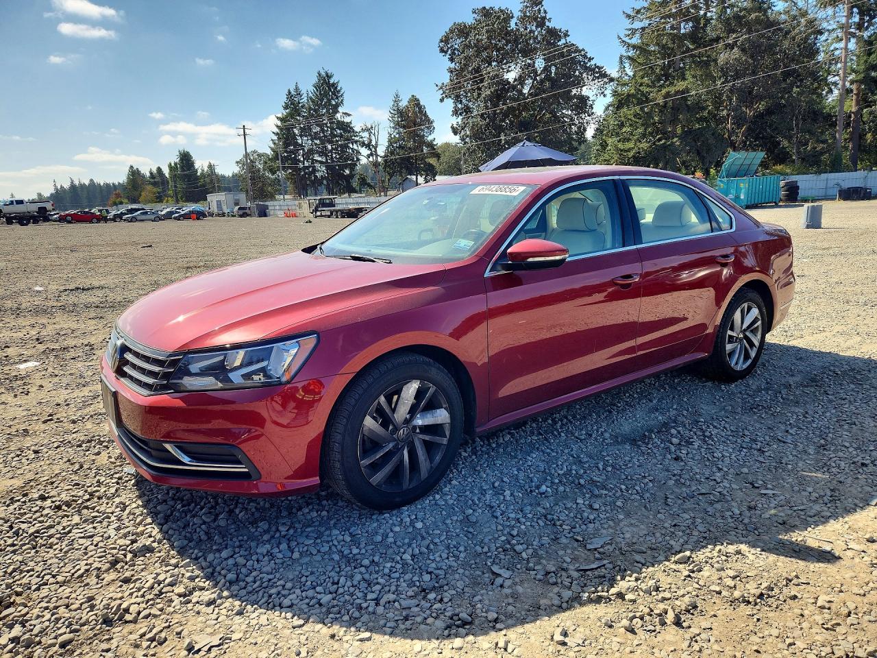 2018 VOLKSWAGEN PASSAT SE | 1VWBA7A37JC049099 | UPCARS