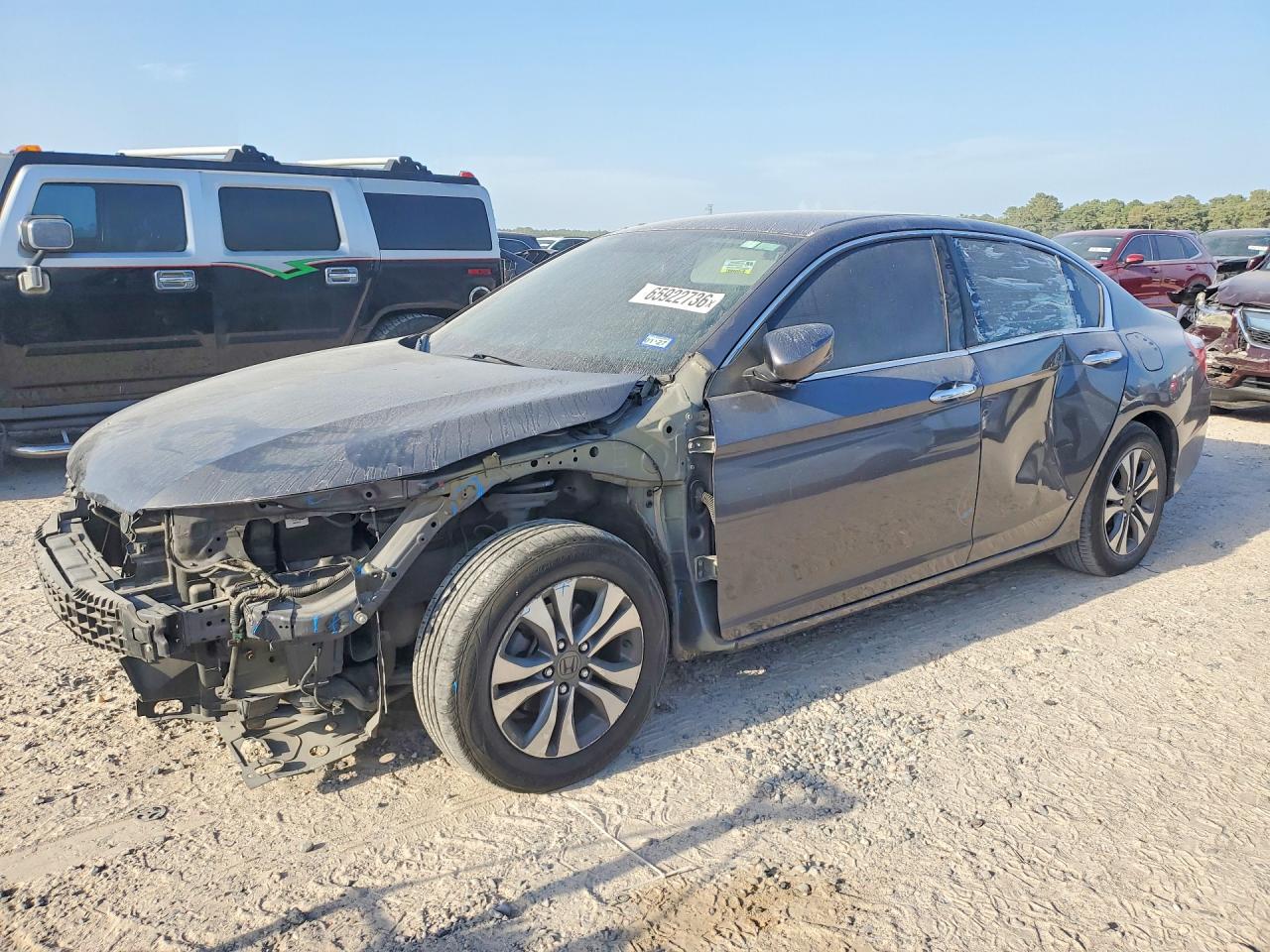 2013 HONDA ACCORD LX | 1HGCR2F33DA096790 | UPCARS