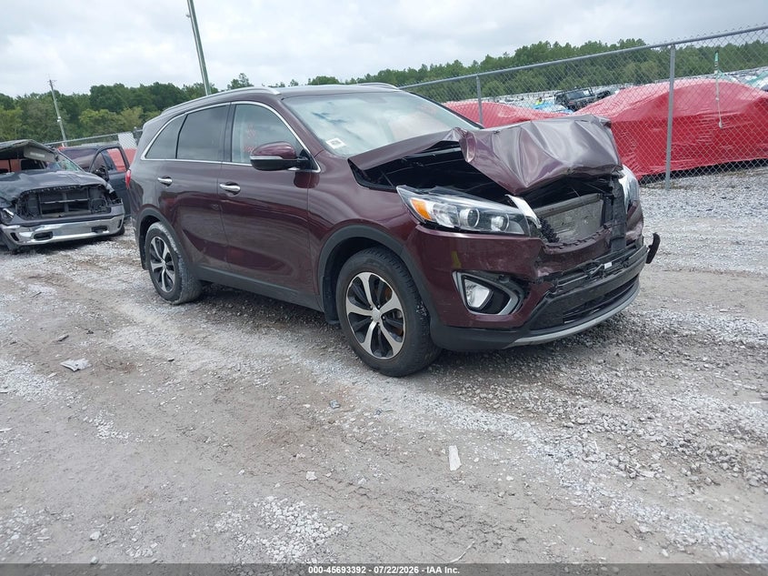 2016 KIA SORENTO 3.3L EX | 5XYPH4A55GG160257 | UPCARS