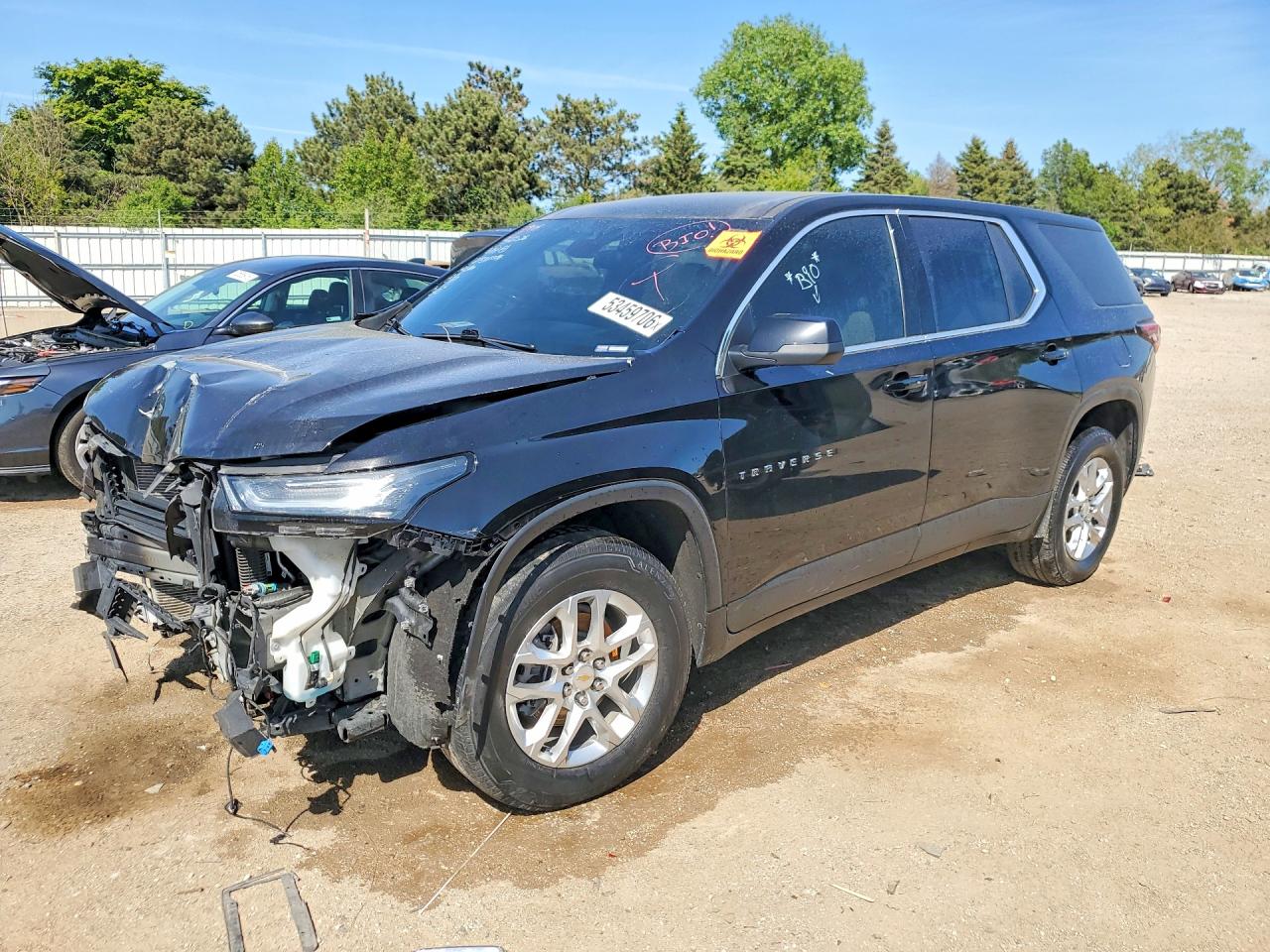 2022 CHEVROLET TRAVERSE LS | 1GNERFKW2NJ117796 | UPCARS
