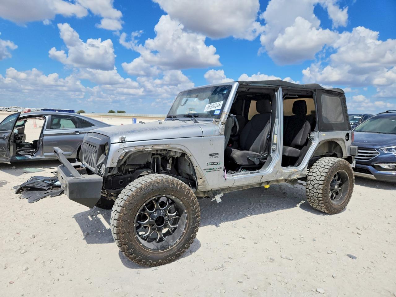 2016 JEEP WRANGLER SPORT | 1C4BJWDG0GL174255 | UPCARS