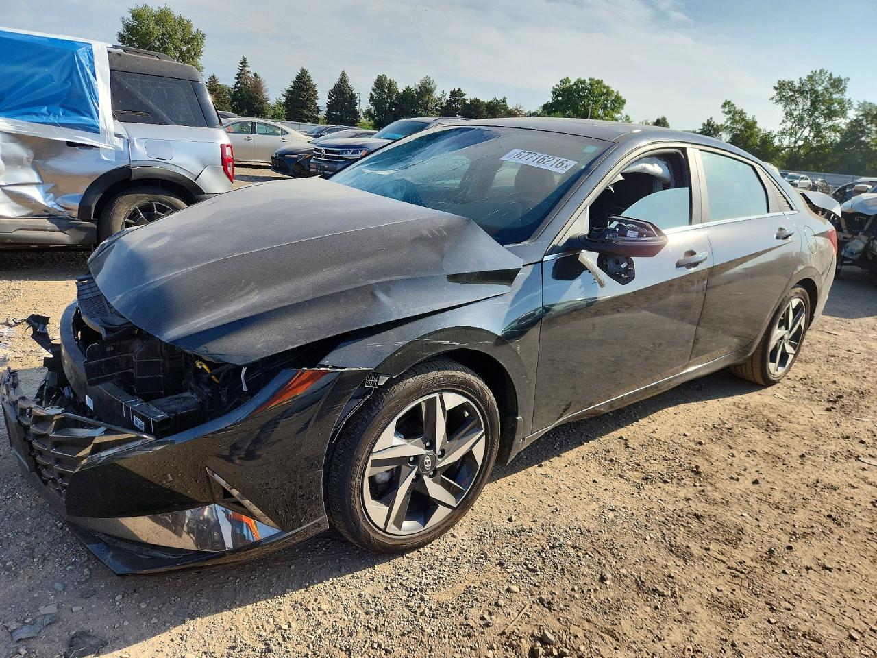 2023 HYUNDAI ELANTRA LIMITED | KMHLN4AJ3PU069485 | UPCARS