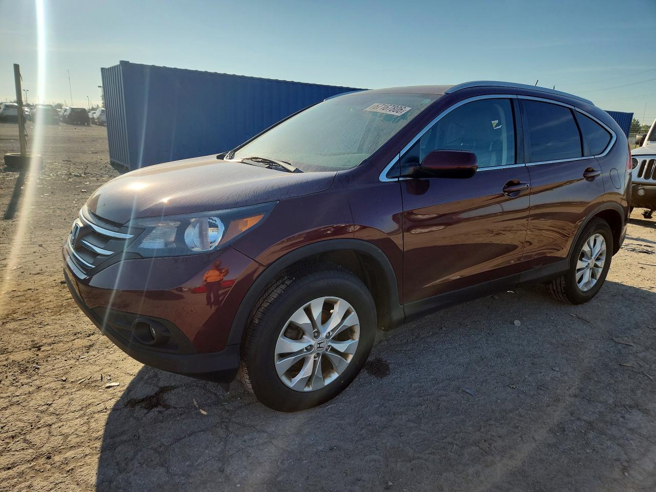 2014 HONDA CRV EXL | 5J6RM4H74EL101076 | UPCARS