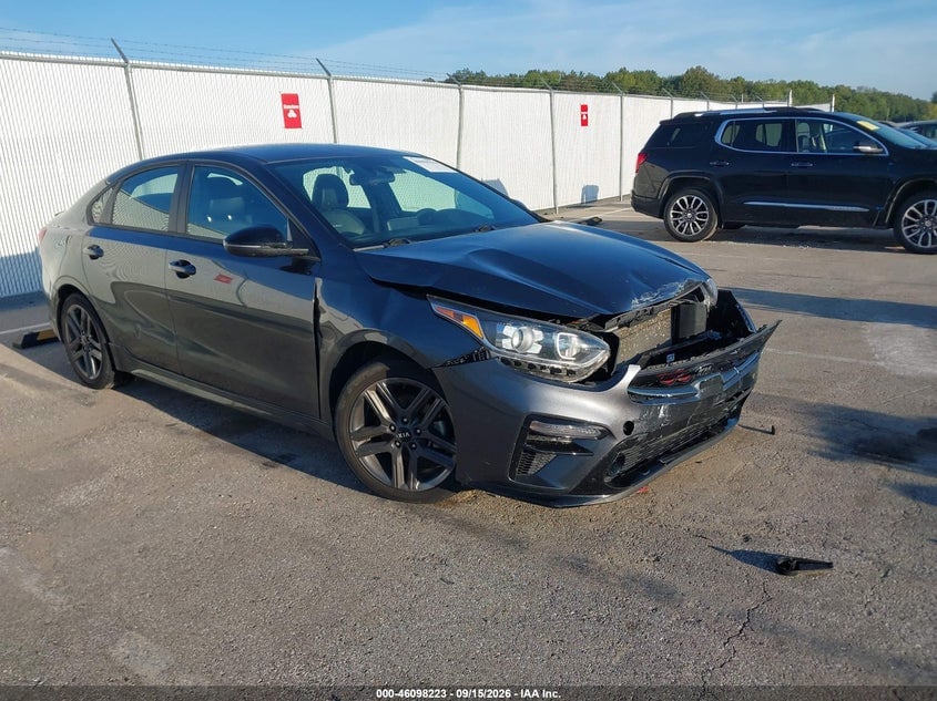 2021 KIA FORTE GT-LINE | 3KPF34AD3ME402618 | UPCARS