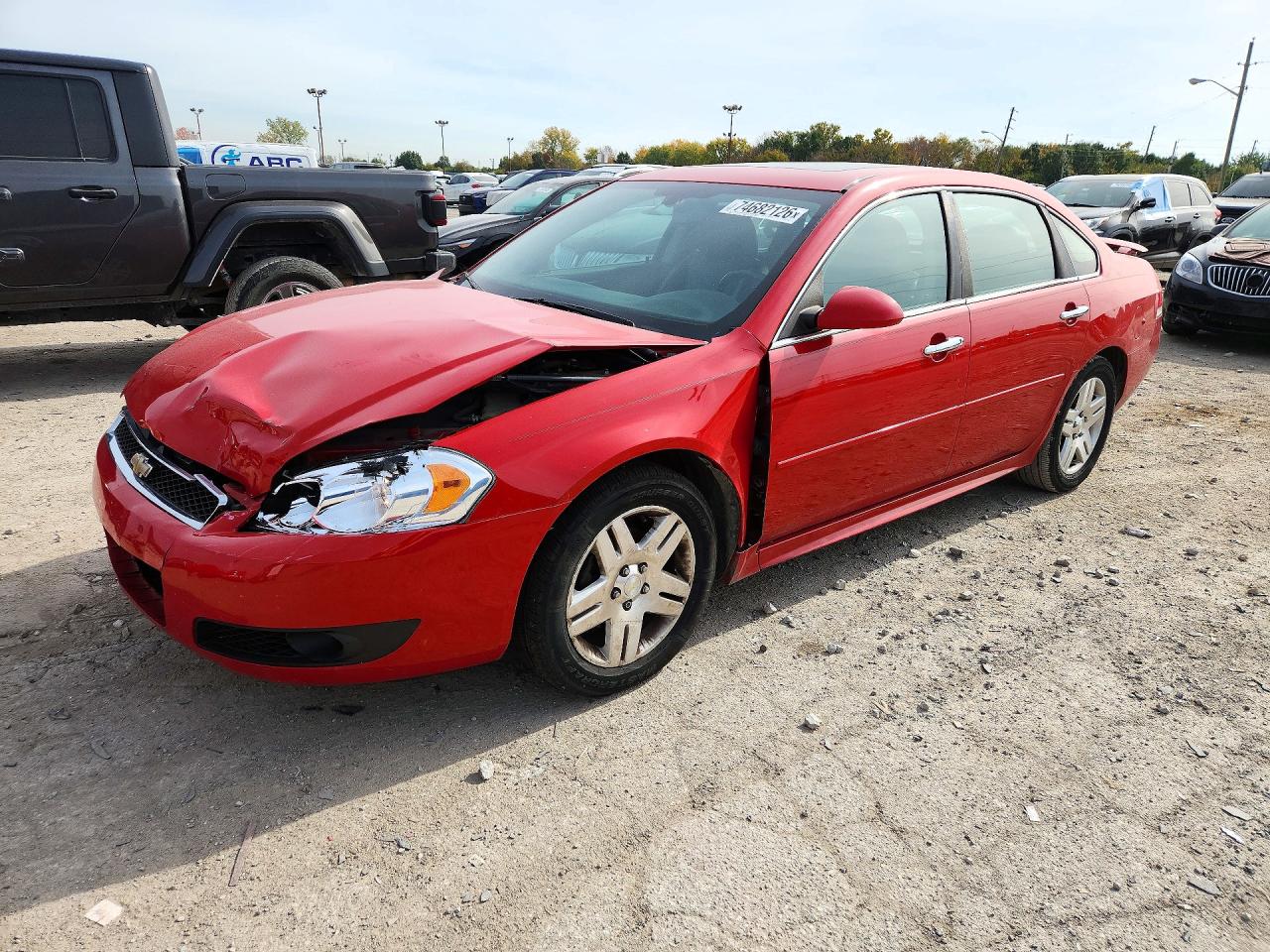 2012 CHEVROLET IMPALA LTZ | 2G1WC5E38C1107901 | UPCARS