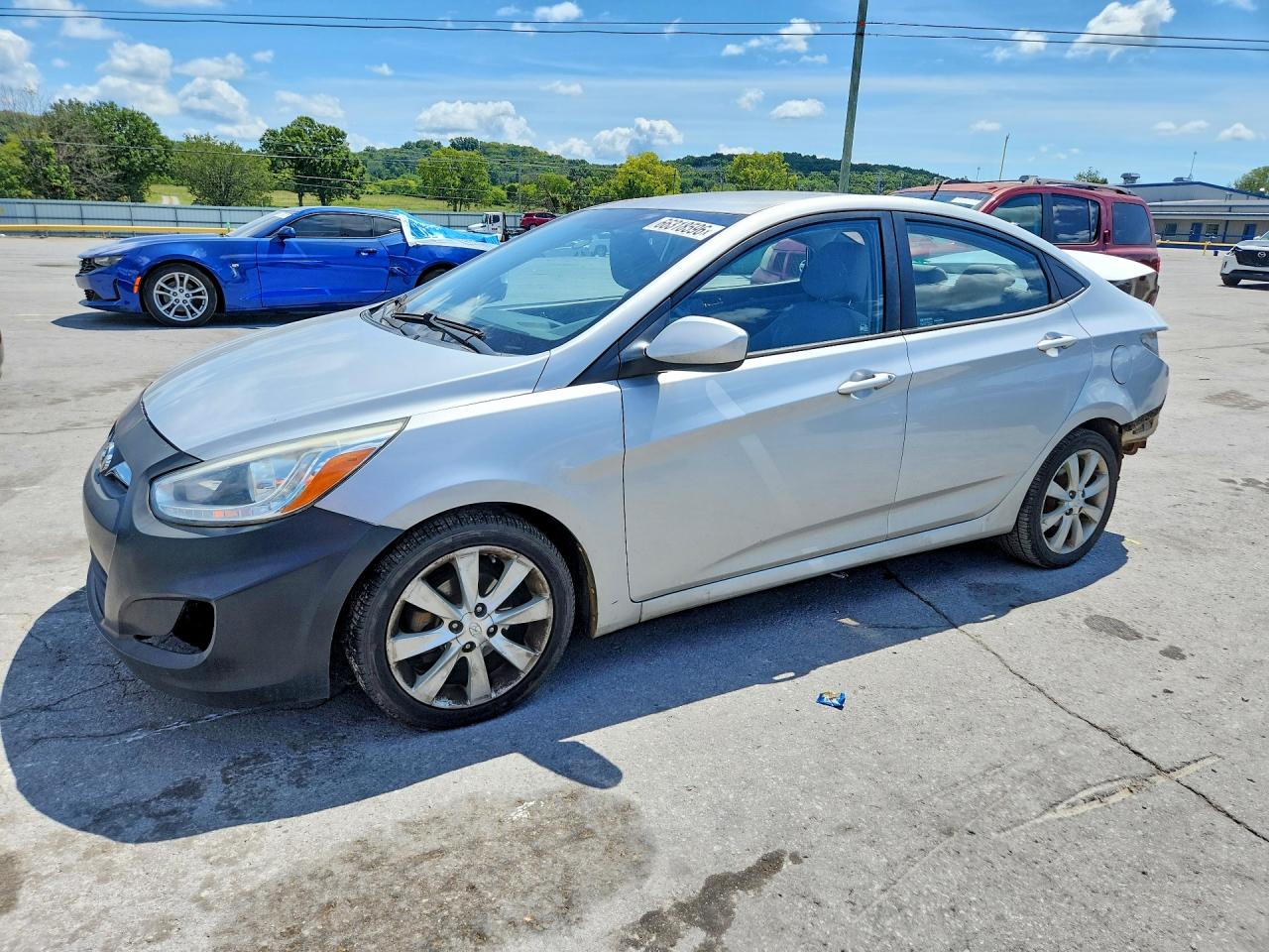 2014 HYUNDAI ACCENT GLS | KMHCU4AE1EU621052 | UPCARS