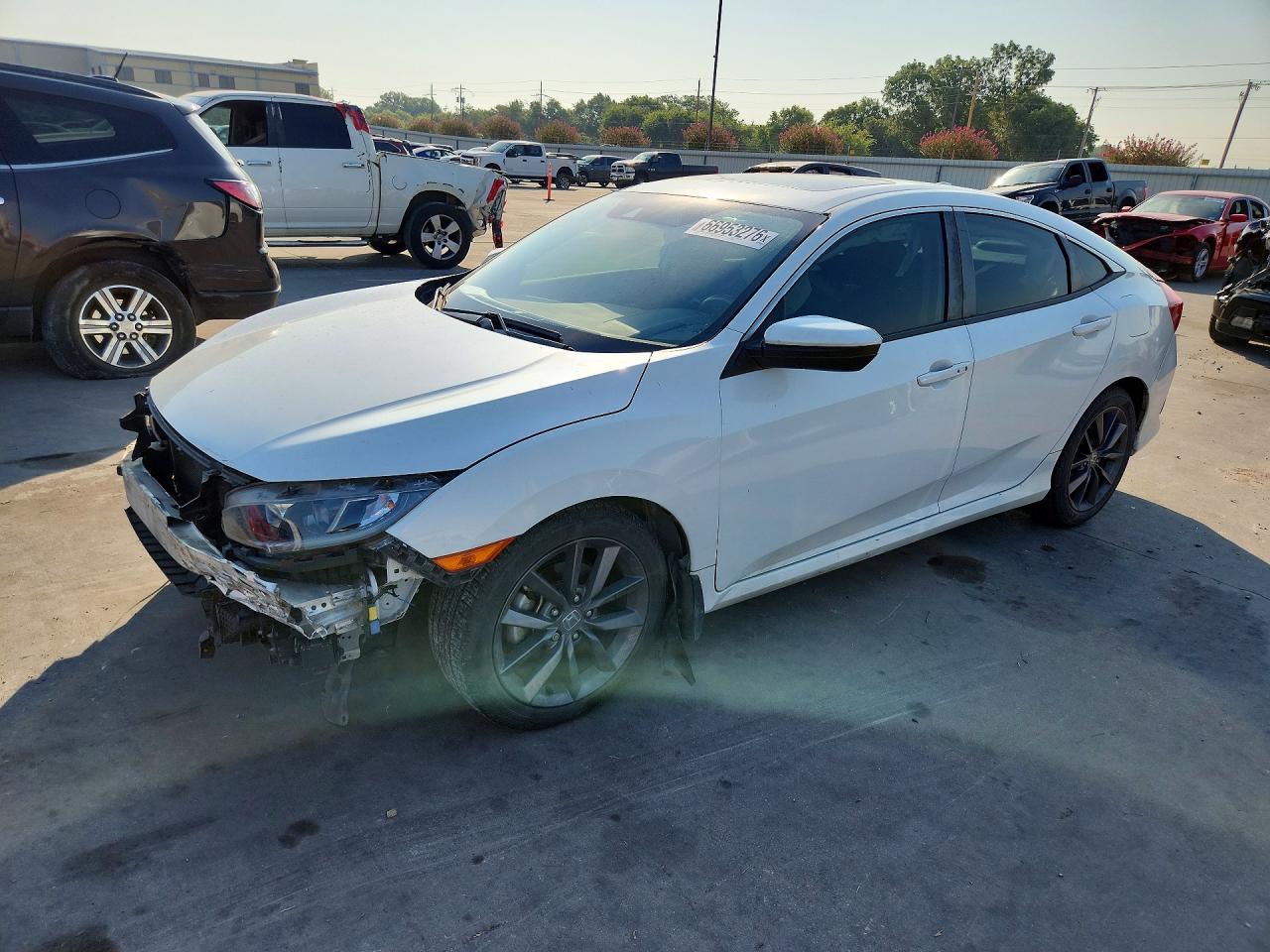 2019 HONDA CIVIC EX | JHMFC1F35KX000691 | UPCARS