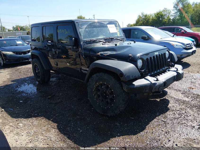 2017 JEEP WRANGLER UNLIMITED SPORT 4X4 | 1C4BJWDG4HL731427 | UPCARS