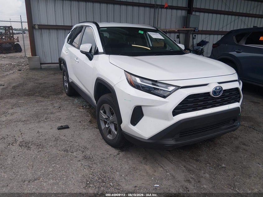 2022 TOYOTA RAV4 HYBRID XLE | 4T3RWRFV9NU059936 | UPCARS