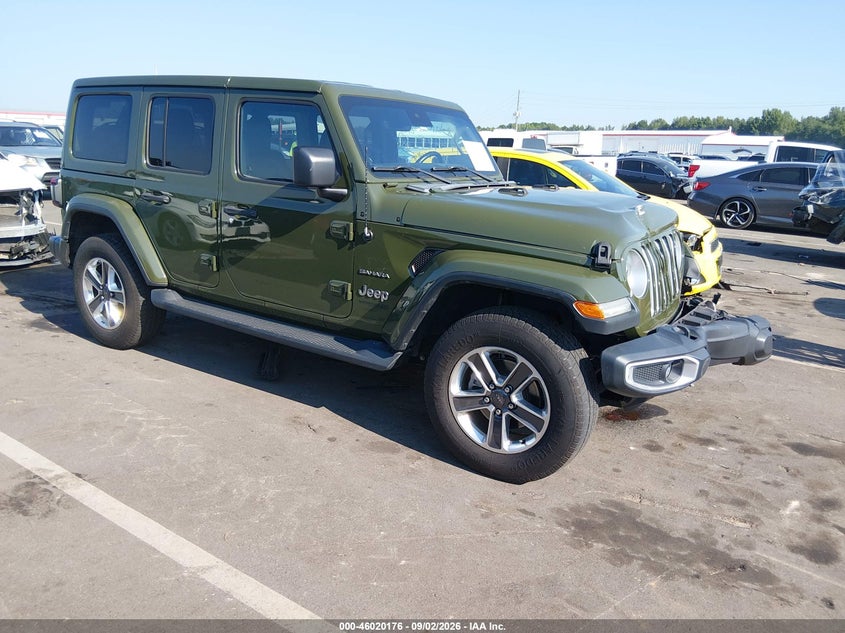 2020 JEEP WRANGLER UNLIMITED SAHARA 4X4 | 1C4HJXEG2LW333929 | UPCARS