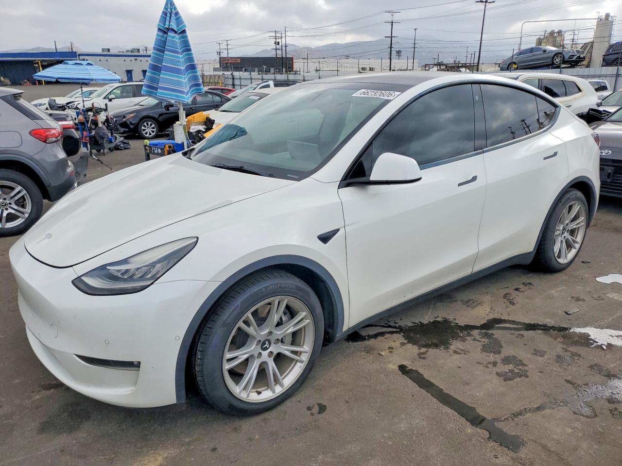 2021 TESLA MODEL Y | 5YJYGDEE2MF192992 | UPCARS