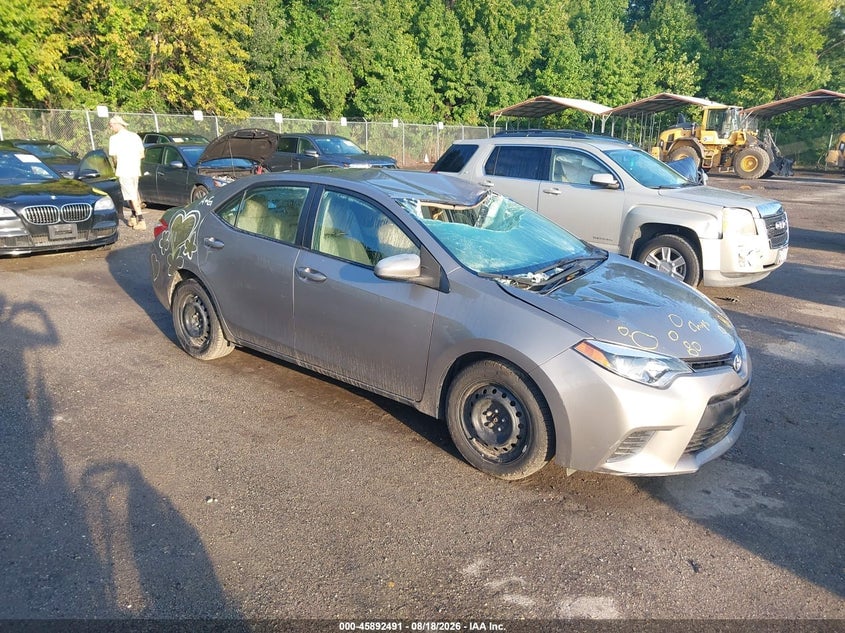 2016 TOYOTA COROLLA LE | 2T1BURHE9GC512809 | UPCARS