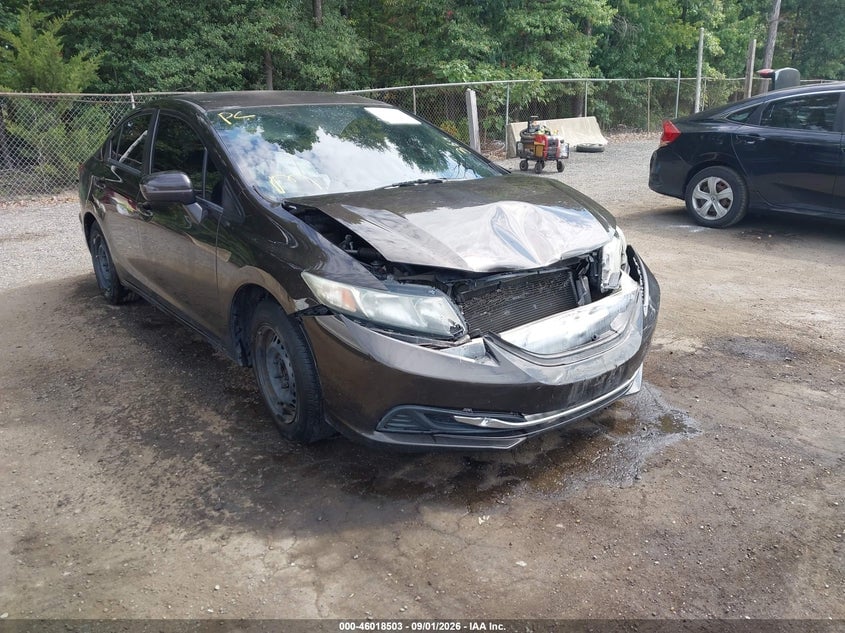 2014 HONDA CIVIC LX | 2HGFB2F53EH529661 | UPCARS