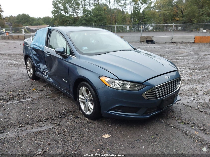 2018 FORD FUSION HYBRID SE | 3FA6P0LU5JR119643 | UPCARS