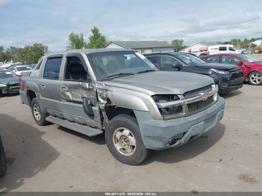 2002 CHEVROLET AVALANCHE K1500 | 3GNEK13T42G171951 | UPCARS