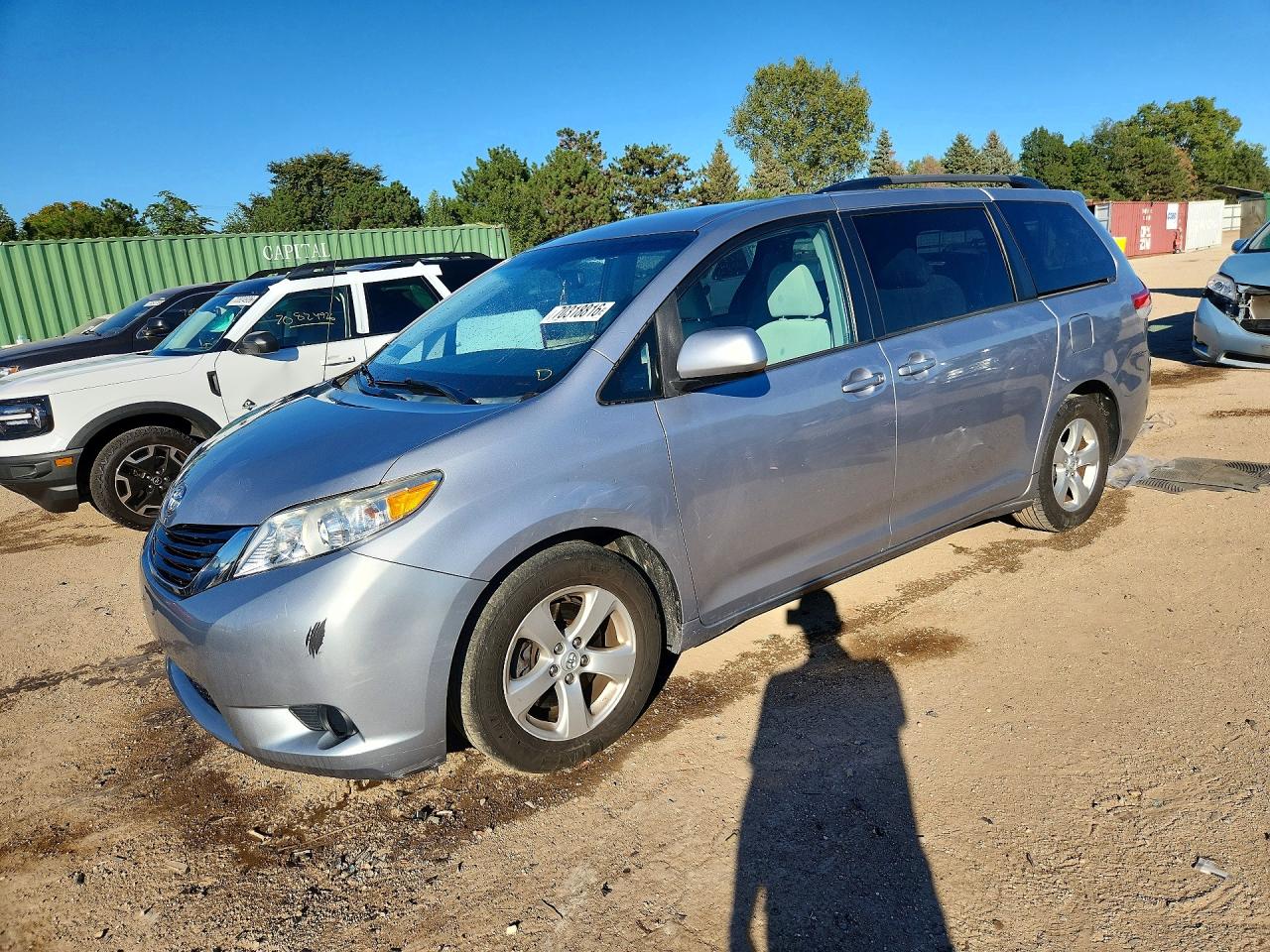 2013 TOYOTA SIENNA LE | 5TDKK3DC8DS291889 | UPCARS