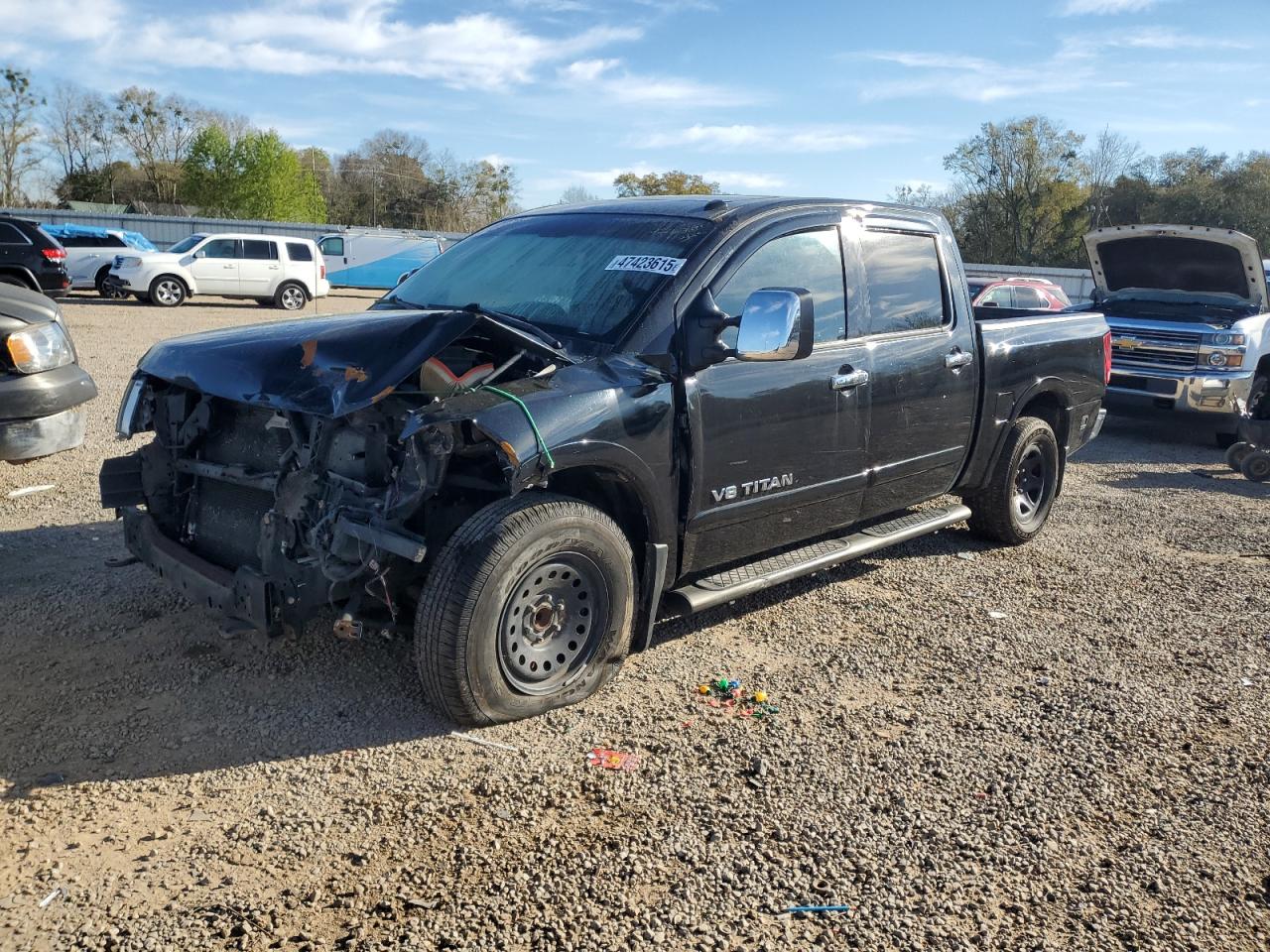 2012 NISSAN TITAN S | 1N6BA0ED3CN314750 | UPCARS