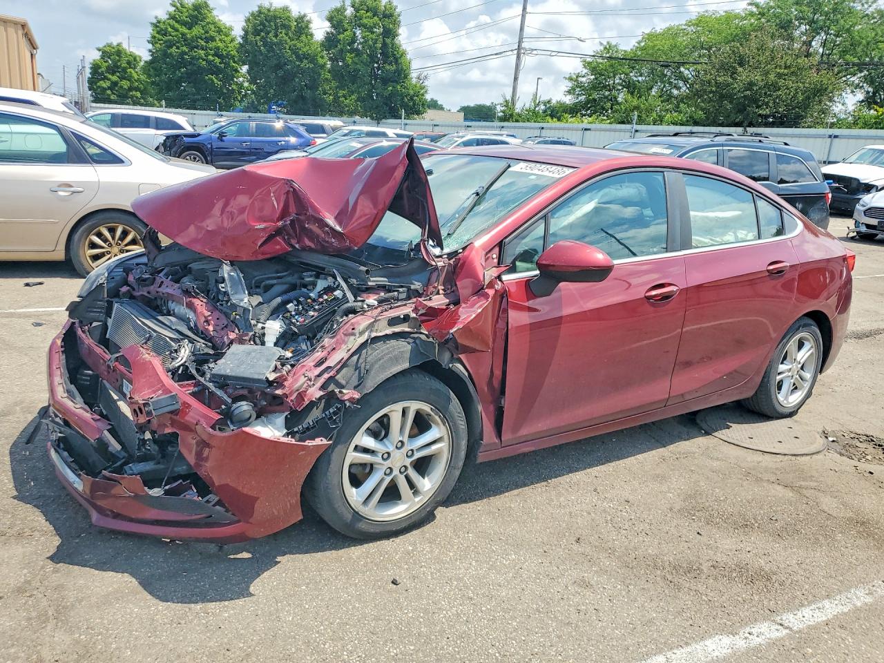 2016 CHEVROLET CRUZE LT | 1G1BE5SMXG7234468 | UPCARS