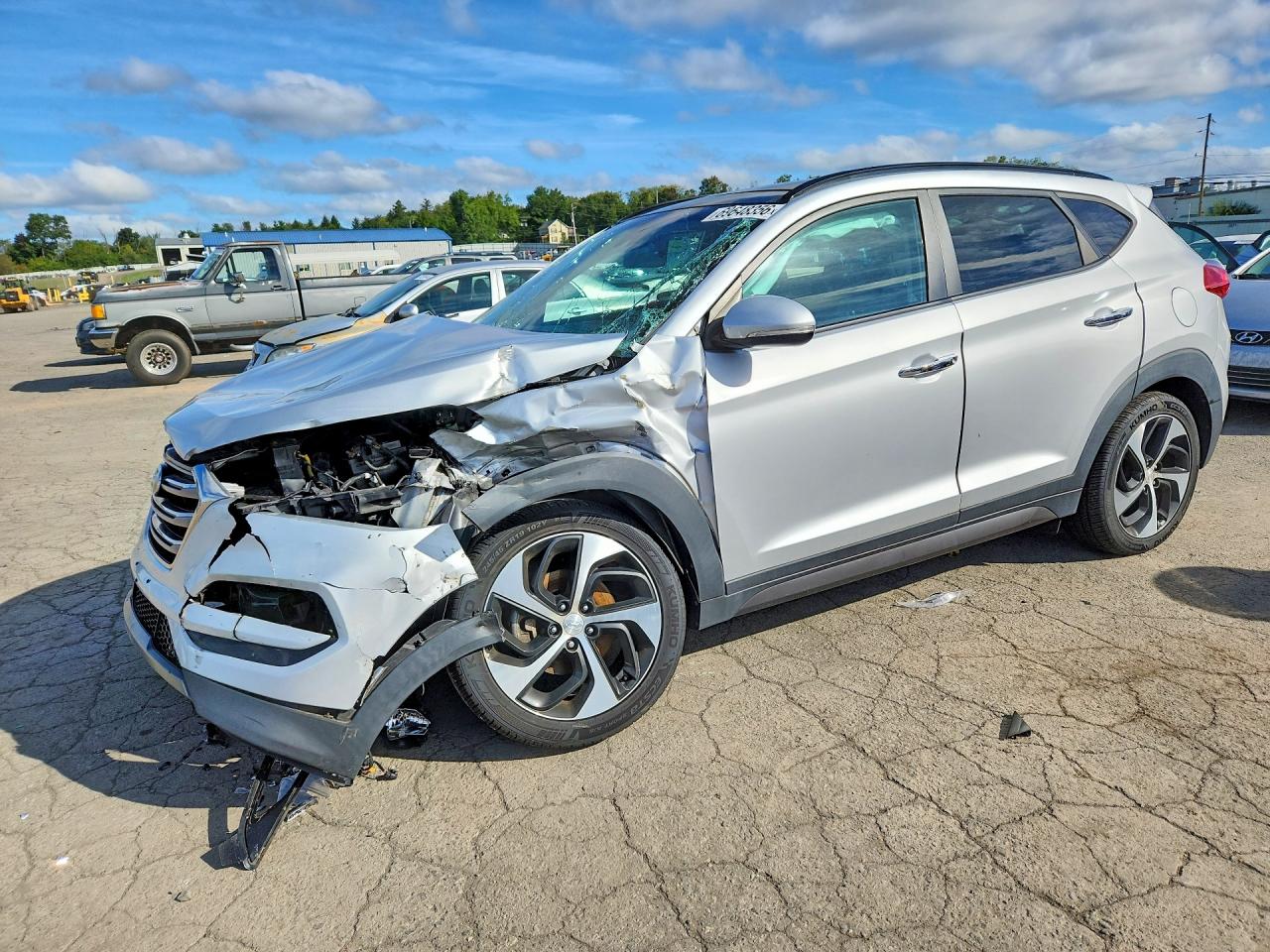 2016 HYUNDAI TUCSON LIMITED | KM8J3CA28GU102299 | UPCARS