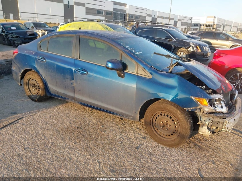 2013 HONDA CIVIC LX | 2HGFB2F55DH539980 | UPCARS