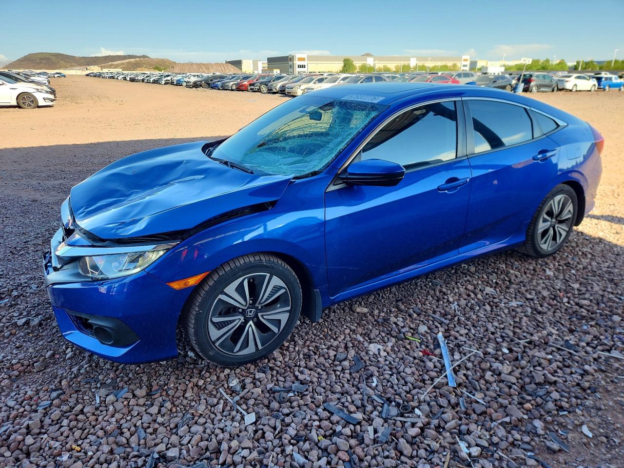 2017 HONDA CIVIC EX | 19XFC1F33HE007746 | UPCARS