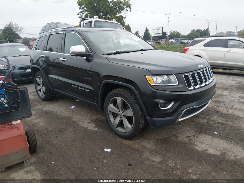 2014 JEEP GRAND CHEROKEE LIMITED | 1C4RJFBG9EC578167 | UPCARS