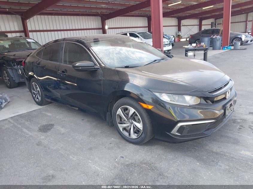 2019 HONDA CIVIC LX | 19XFC2F6XKE211340 | UPCARS