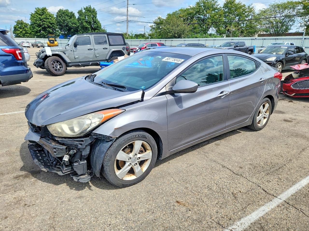 2011 HYUNDAI ELANTRA GLS | 5NPDH4AEXBH050129 | UPCARS