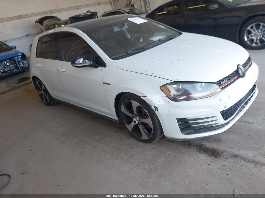 2015 VOLKSWAGEN GOLF GTI 2.0T SE 4-DOOR | 3VW4T7AU2FM052896 | UPCARS