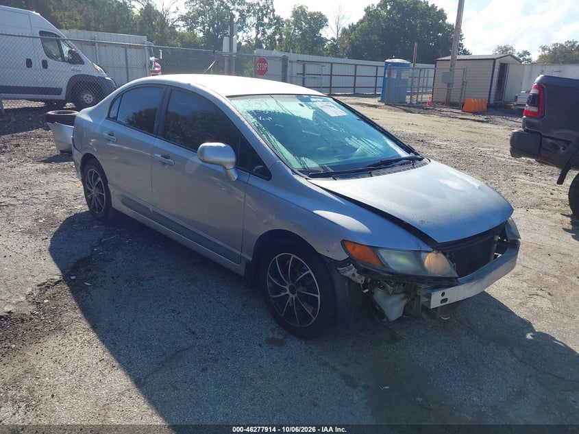 2008 HONDA CIVIC LX | 1HGFA16588L032397 | UPCARS