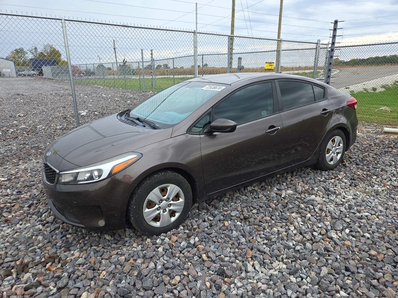 2017 KIA FORTE LX | 3KPFK4A79HE035050 | UPCARS