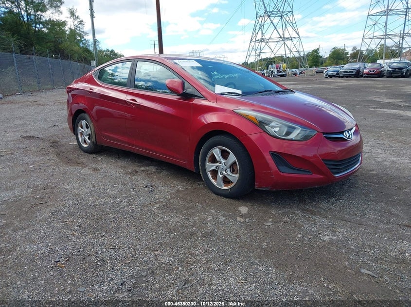 2015 HYUNDAI ELANTRA SE | 5NPDH4AE2FH576289 | UPCARS