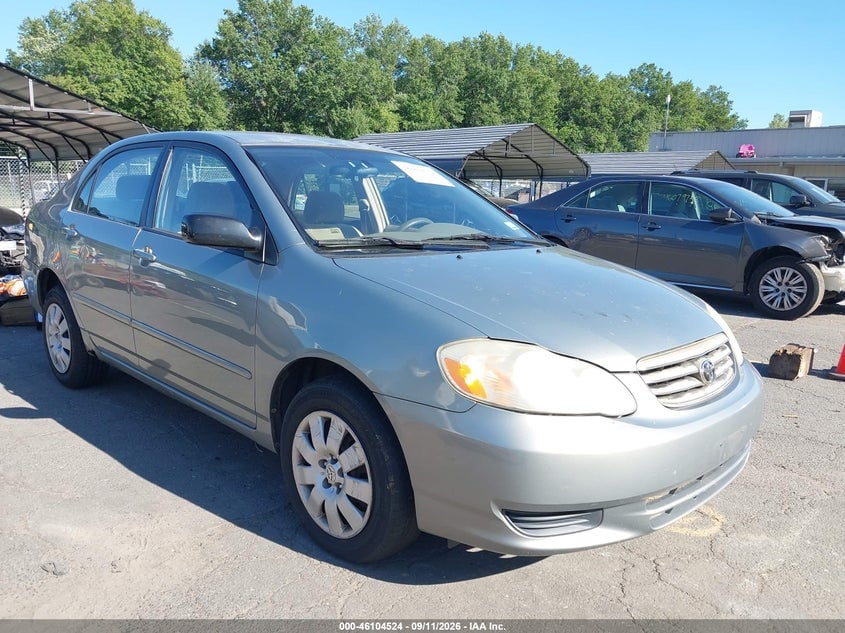 2003 TOYOTA COROLLA LE | 2T1BR32E43C045574 | UPCARS