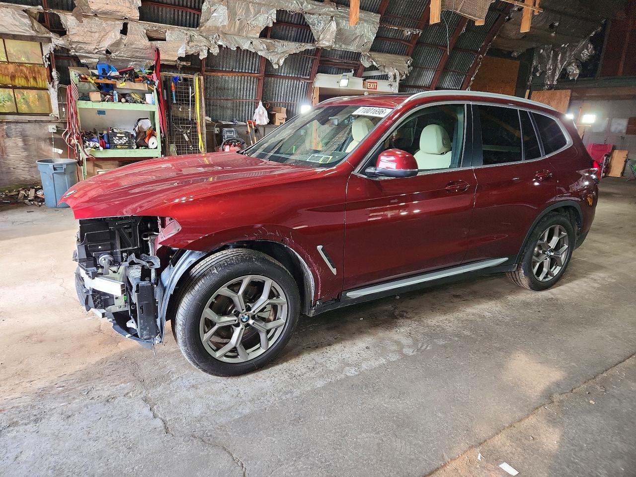 2022 BMW X3 XDRIVE30I | 5UX53DP02N9M75757 | UPCARS
